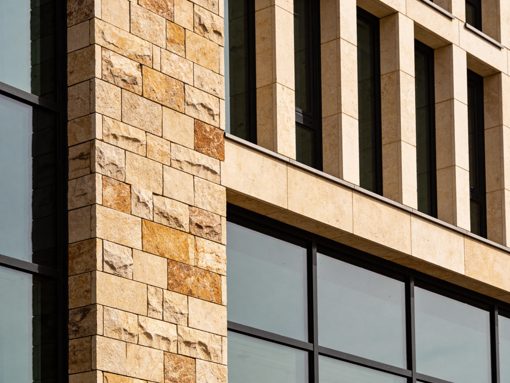 חיפוי חזיתות באבן טבעית